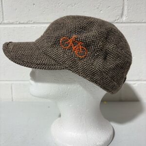 Alternative Apparel Bike Cycling Cap Hat Women's Brown/Tan B2